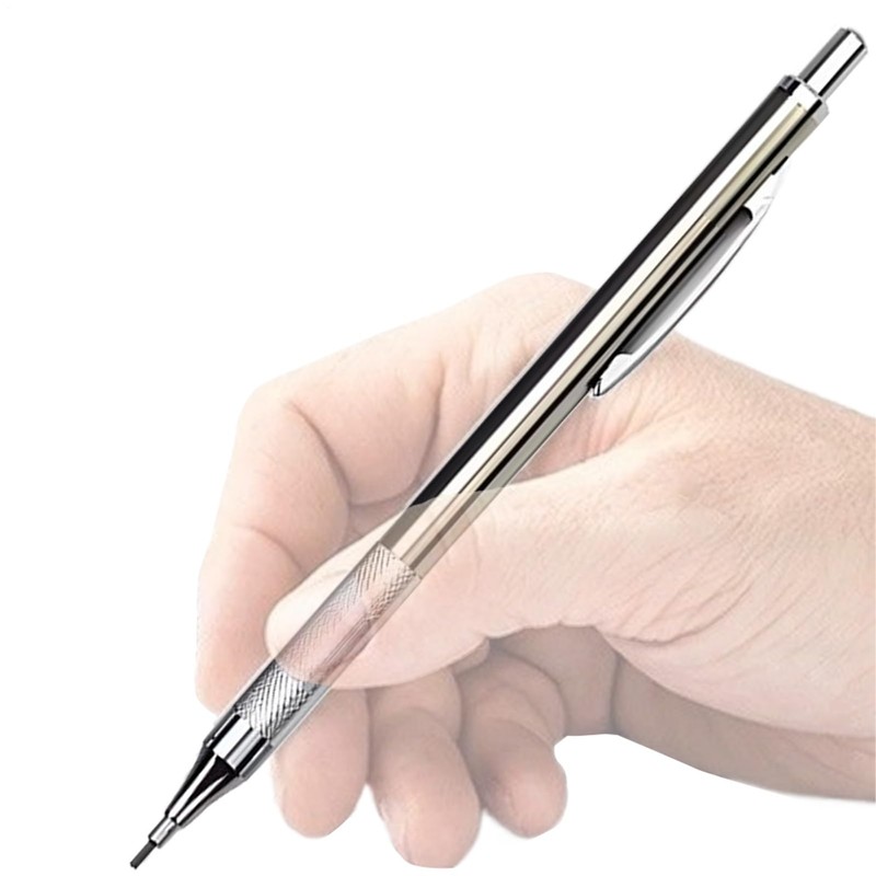 Retractable Pencils | Automatic Metal Pencil - School Stationery Stainless
