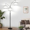 Dimmable Floor Lamp, 3 Lights Arc Floor Lamps for Living