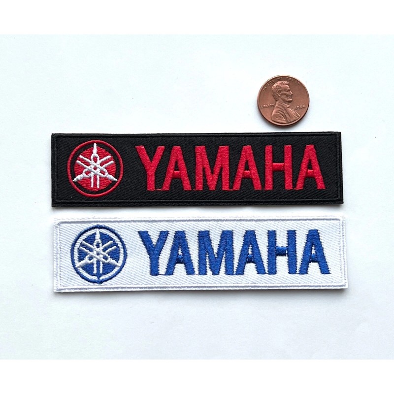 Unbranded Motorcycle Yamaha Embroidered Iron-on Patch Biker Racing Appliqué FA017