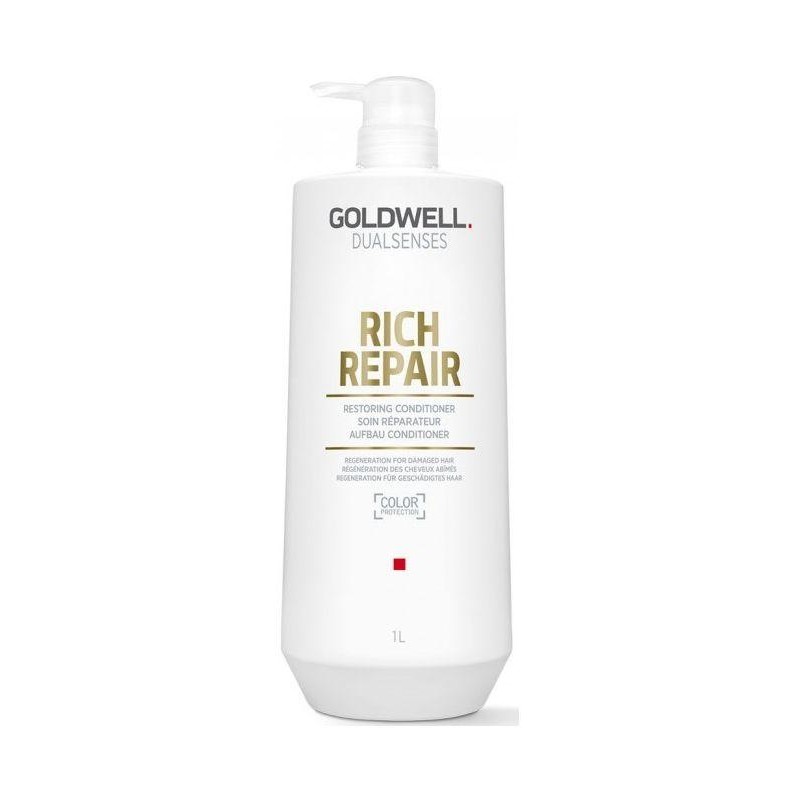 Goldwell Dualsenses Rich Repair 1 Litre Shampoo and Conditioner Bundle