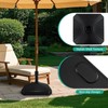Giantex Fillable Umbrella Base - 44 lbs HDPE Patio Umbrella