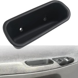 Shtuomoland Front Driver Door Pull Handle Cup Fit for 1994-2002 Dodge Ram 1500 2500 3500 Truck Inner Interior Door Armrest Cover Replaces 4741405 ﻿ ﻿
