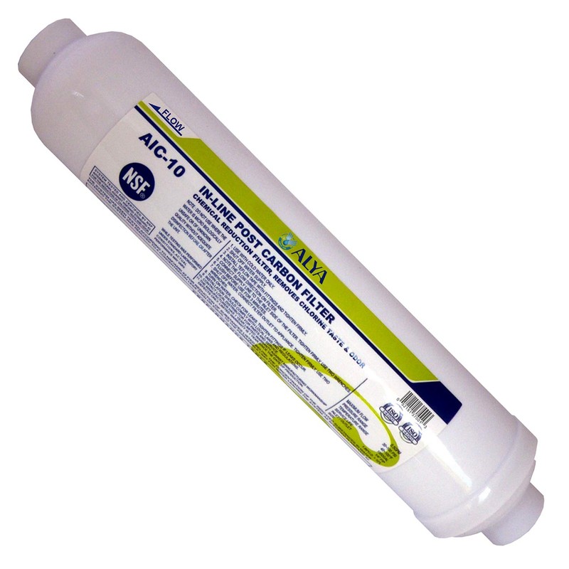 LASCO 37-1821 Ice Maker Inline Filter with 1/4-Inch Compression Connection,