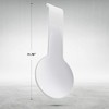 2 Spoon Rest White Red Plastic Spoon Rests for Kitchen