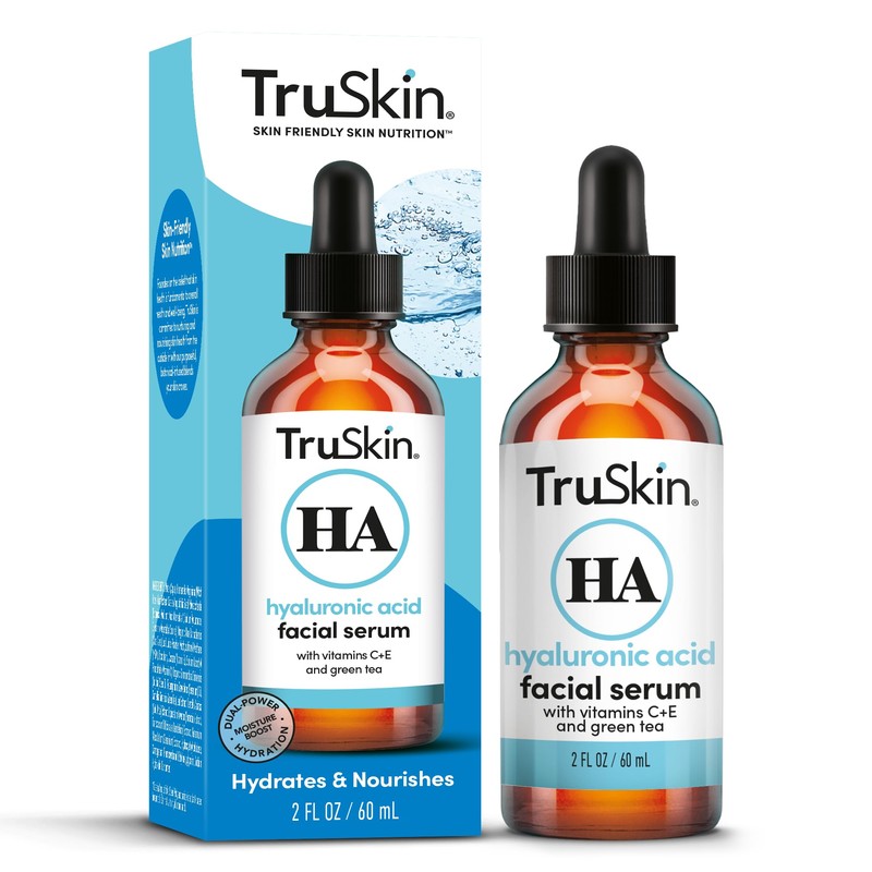 TruSkin Hyaluronic Acid Serum for Face – 7 Ultra-Hydrating Ingredients