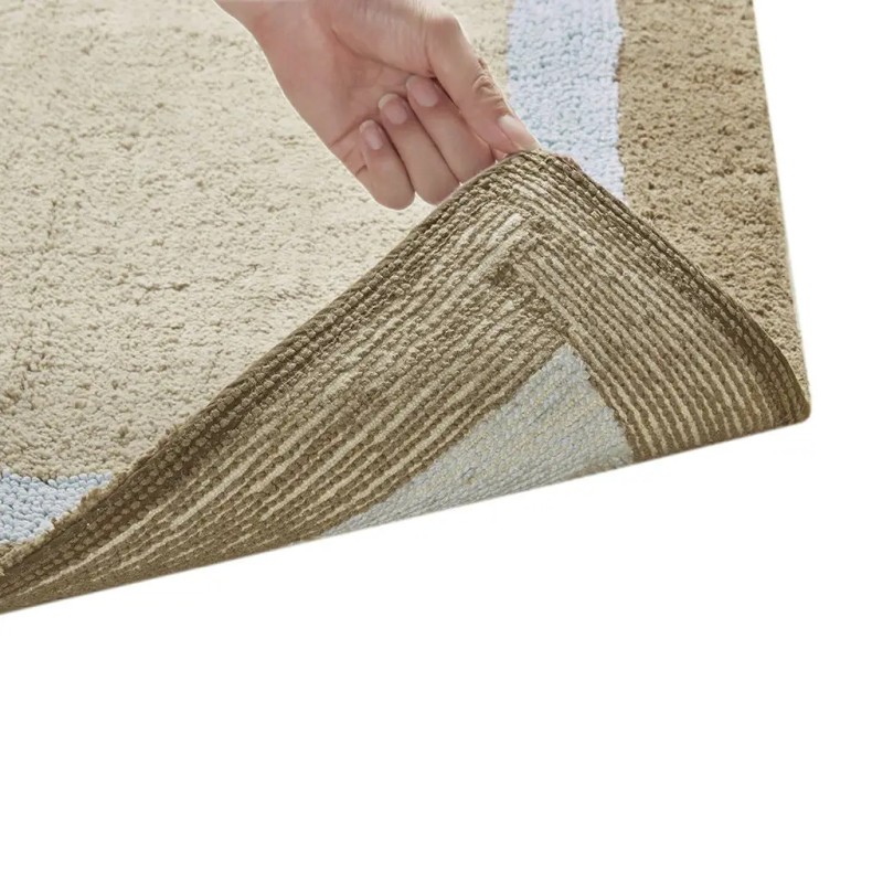 Cotton Tufted Bath Mat-Premium Quality Bath Rugcolor: as Pic Color
