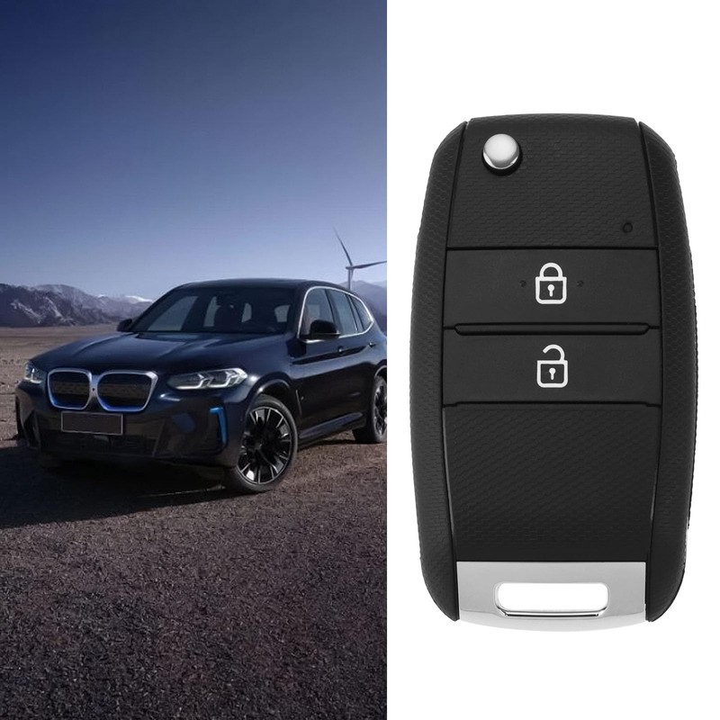 OTOTEC Flip Key Shell with 2 Buttons and HYN17 Blade