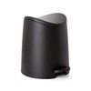 TATAY Standard Bathroom Pedal Bin, 3L, Polypropylene, Black
