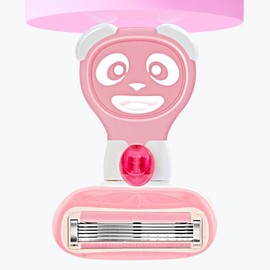 Mini Razors for Women, Extra Smooth Travel Razors for Shaving and Hair Removal, Safe and Easy to Use Portable Body Razor（Pink)-CJL36