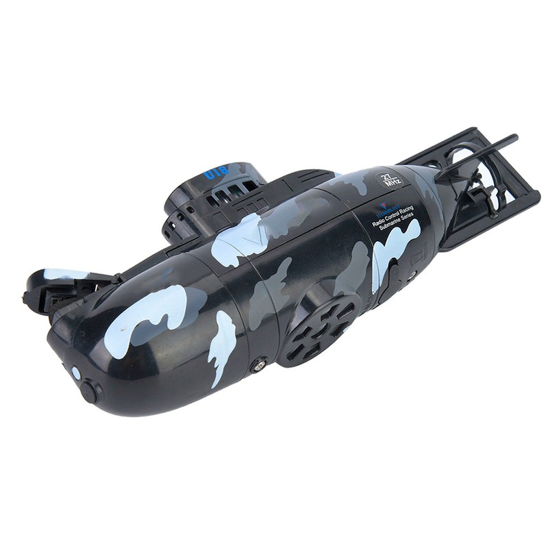 Mini Simulation Military Remote Control 6 Channel Submarine Toy Model