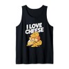 I Love Cheese Funny Cheese Enthusiast Humor Tank Top