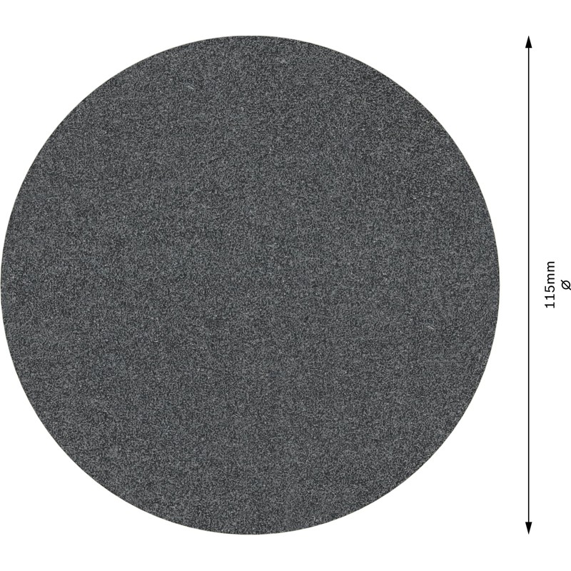 Bosch 2608605496 K60 F355 Sanding Sheet-Set for Stone, Black, 115