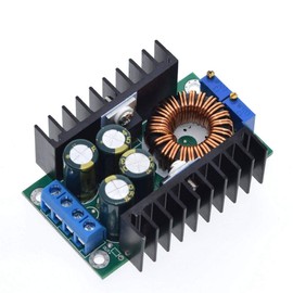 DollaTek 300W DC 24V to 12V CC CV Step Down Volts Regulator Constant Current/Voltage 12A DC Adjustable Buck Converter 7-32V To 0.8-28V LED Driver Power Supply