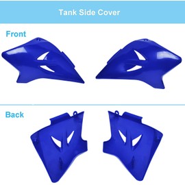 Podoy TTR50 Body Fender Kits for Compatible with YAMAHA TTR50E 2006-2016 Dirt Bike and Their Replica Models Plastic Fairing Body Parts Blue and White