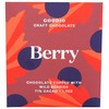 Goodio Chocolate Bar, Berry Nordic 71%, Vegan, Gluten- free, 1.7
