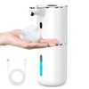 KeeKit Automatic Soap Dispenser, 380ml/12.8oz Touchless Foaming Soap Dispenser Rechargeable,