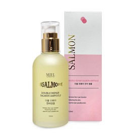Miel Repair Salmon Ampoule 120ml x 1 Skin Whitening Wrinkle Improvement Essence Miel Salmon Ampoule x 1 / 미엘 리페어 연어 앰플 120ml 1개 피부 미백 주름 개선 에센스 미엘 연어 앰플 1개