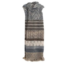 Invero Merino Arm Warmers, Ruby, Multicoloured, 100% Wool - sand