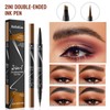 Wffeila Eyebrow Pencil, Micro Brow Pencil, 2-in-1 Dual-Ended Microblading Eyebrow