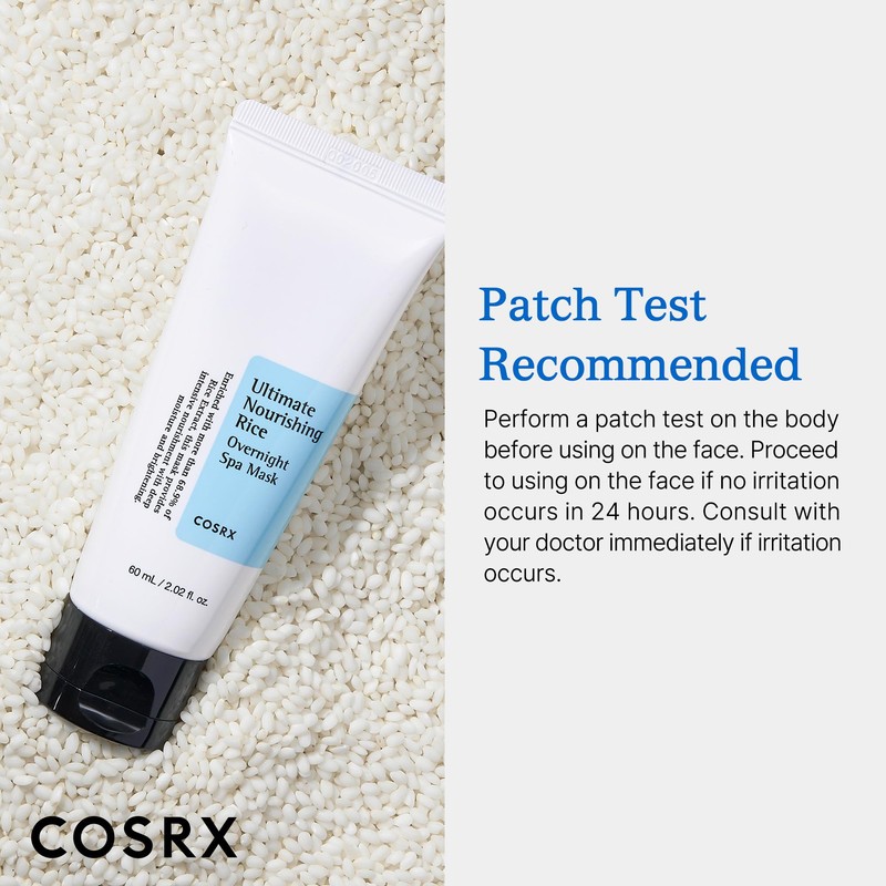 COSRX Ultimate Nourishing Rice Overnight Spa Mask, 60ml / 2.02