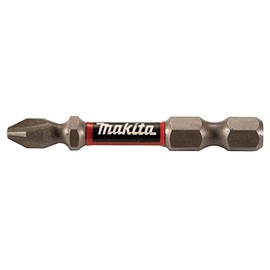 Makita E-03377 Impact Premier Double Torsion Bits PH2 50mm Pack of 10