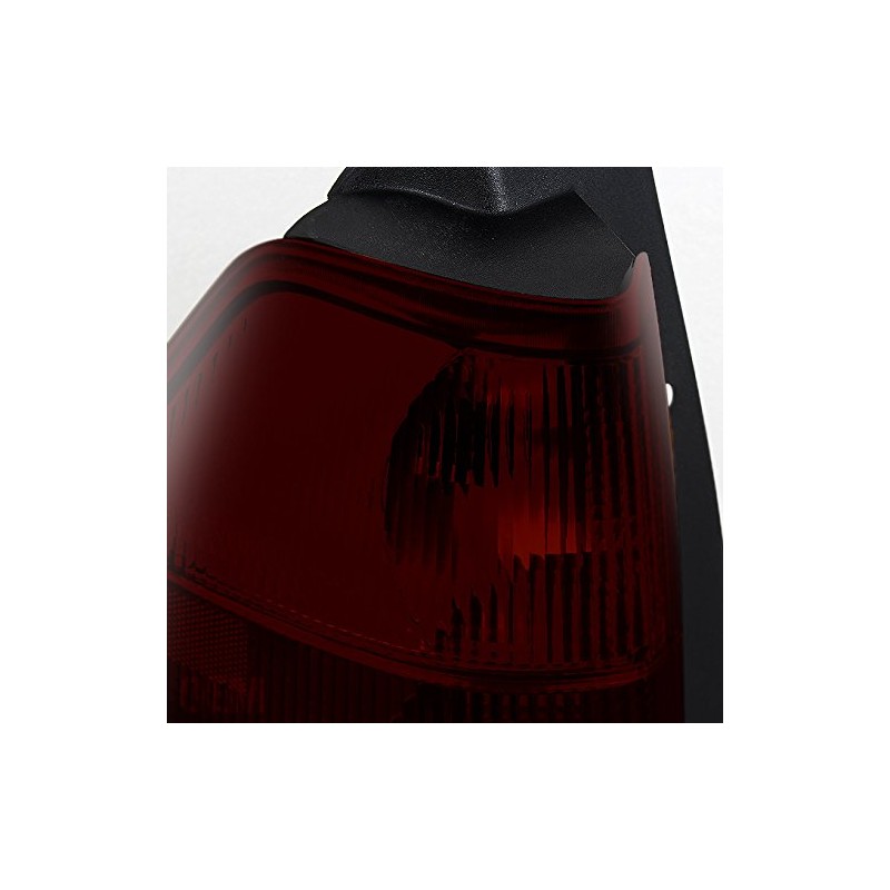 For GMC Envoy SUV Red Smoked Rear Tail Lights Brake