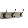 Sageme Wall Mounted Coat Rack,Wooden Entryway Vintage Rustic Coat Rack