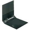 Index Card Folder 2 Rings Black