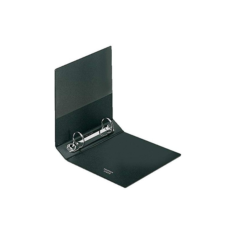 Index Card Folder 2 Rings Black