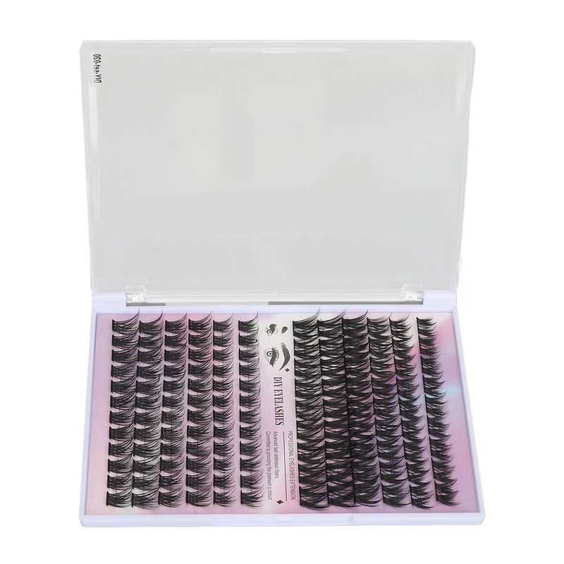 126 Clusters DIY Lash Extensions Kit D Curl Fluffy Individual
