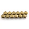 RuiLing 120pcs Bronze DIY Nailhead Round Dome Studs Assorted Kit