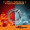 BFO 8AN 20FT Fuel Line Kits Fittings E85 PTFE Steel