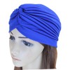 Sosoport Elastic Cotton Turban Hat Baotou Turtleneck for Women Warm