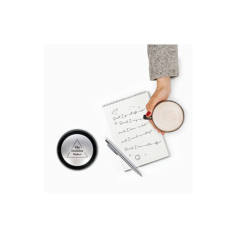 Is Gift The Decision Maker Button, Black