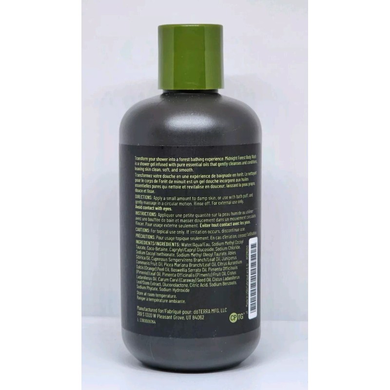 doTerra Midnight Forest Body Wash Infused with Midnight Forest 8.45