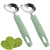 2 Pack Cactus Peeler Spoon, Stainless Steel Cuchara Pelador de