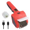 TOOLSPACE 2 in 1 Cordless Electric Grill Brush, Safe &