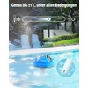 PoolPrime Pool Thermometer Floating Easy Read with Dual Jumbo-Sized Screens,