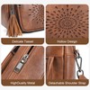 APHISON Crossbody Purse for Women，Small Crossbody Bags Trendy Vegan Leather