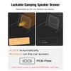 ECOZEN Lockable Camping Speaker Drawer for Rivian 2022-2025 R1T R1S