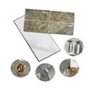 AULIGET 100-Piece Beige & Brown Slate Peel and Stick Backsplash