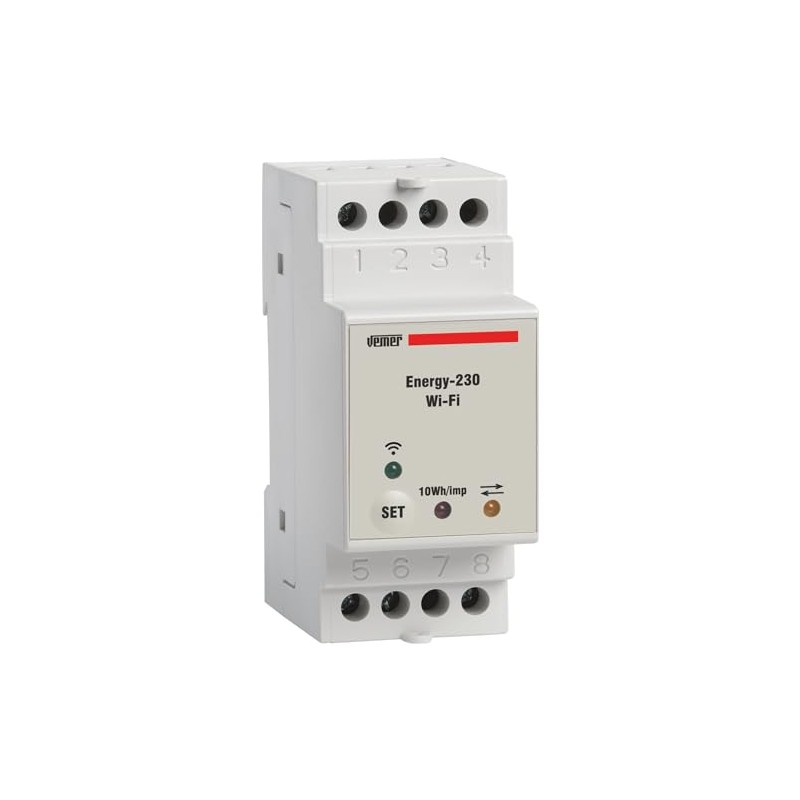 VEMER VE794600 Energy WiFi - Smart WLAN Electricity Meter for