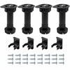 Crozgan 4Pcs 120mm-150mm Adjustable Kitchen Cabinet Legs