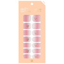 Gelato Factory Nail Fit DR006 Dry Rose Syrup, 24 Count (x1)