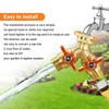 IPOW Upgrade Full Flow Garden Hose Splitter with Stainless Steel