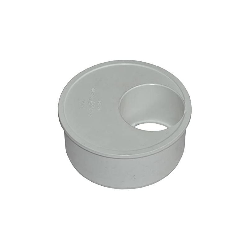 110mm Solvent Soil Pipe to 50mm Reducer - White -