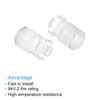 PATIKIL Pack of 20 5 mm LED Lamp Holder Light
