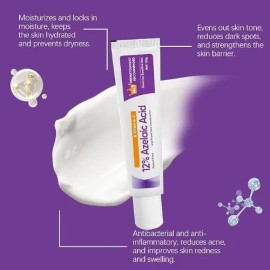 Creme De Ácido Azelaico Essência Facial 12% 20g Anti-acne