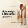 Handmade Wooden Cutlery Set by Diulazin - 4PCS Reusable Spoon