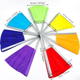 sumrica Magic Breakaway Fan Gimmick Props Magic Fan Tricks Magic Broken and Restored Fan Magic Tricks for Magician Stage Props Magic Toys Gifts for Kids and Adults,Multicolor